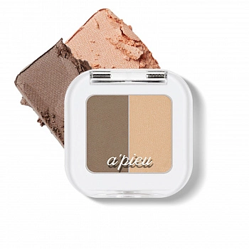 Двойные минеральные тени для век 01 Mineral Mono Shadow Dual 01