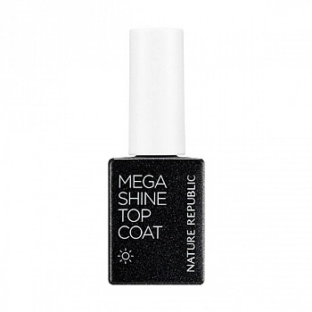 Глянцевая база для ногтей Sunny Gel Nail Mega Shine Top Coat