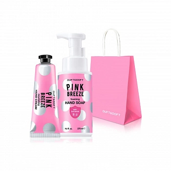 Парфюмированное мыло для рук + крем 02 Pink Breeze Foaming Hand Soap & Hand Cream