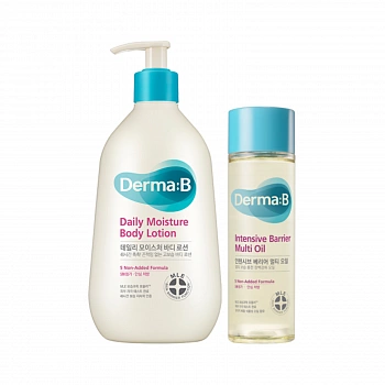 Увлажняющий лосьон для тела 500мл + Интенсивное масло для тела Daily Moisture Body Lotion 500ml & Intensive Barrier Multi Oil