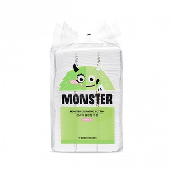 Ватные диски для очищения кожи Monster Cleansing Cotton