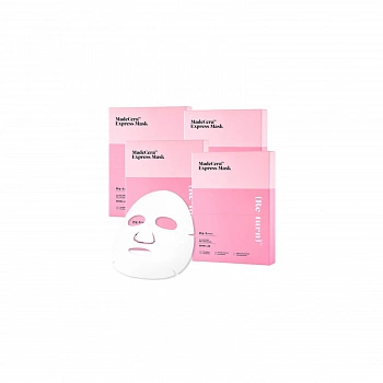 Восстанавливающая тканевая маска 4 коробки MadeCera Express Mask 4 Box