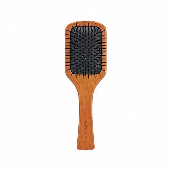 Расческа с антистатическим эффектом Wooden Cushion Hair Brush