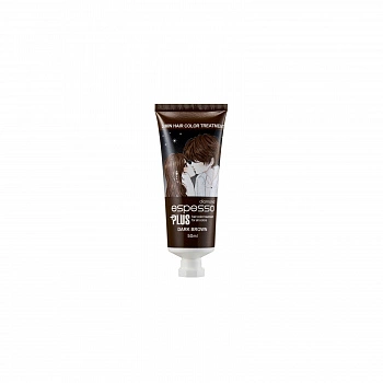 Краска для волос 50мл оттенок 01 Espesso Plus Hair Manicure 50ml 01 Dark Brown