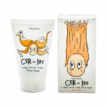 Коллагеновая маска для волос Cer-100 Collagen Ceramide Coating Protein Treatment