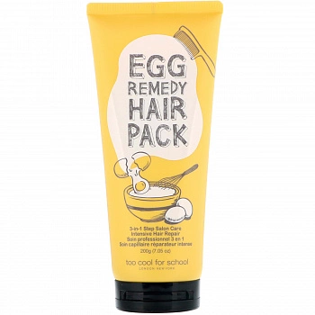 Яичная восстанавливающая маска для волос 200г Egg Remedy Hair Pack 200g