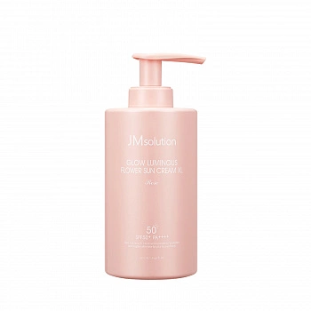 Солнцезащитный крем с экстрактом розы Glow Luminous Flower Sun Cream XL Rose